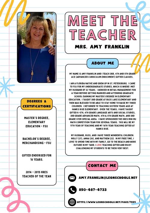 Meet Mrs. Franklin